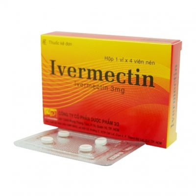 Thuốc Ivermectin 3 FT Pharma điều trị nhiễm giun (hộp 1 vỉ x 4 viên)