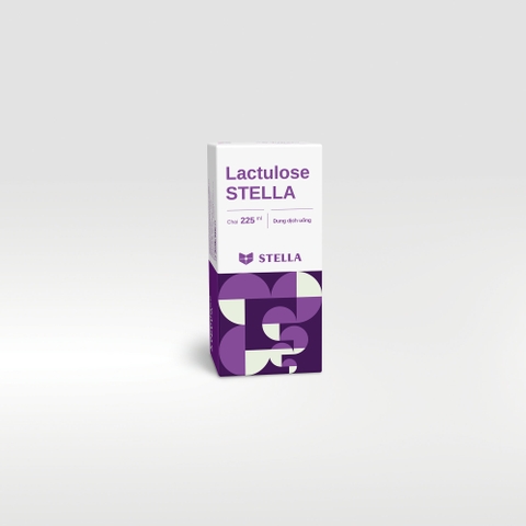 Dung dịch uống Lactulose Stella điều trị táo bón mạn tính (hộp 1 chai x 225ml)