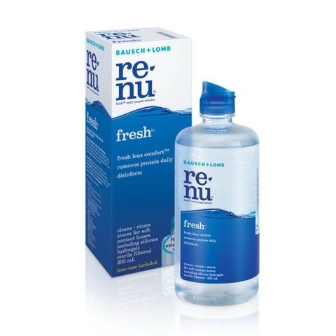 Dung dịch ngâm kính áp tròng Renu Fresh (chai 355ml)