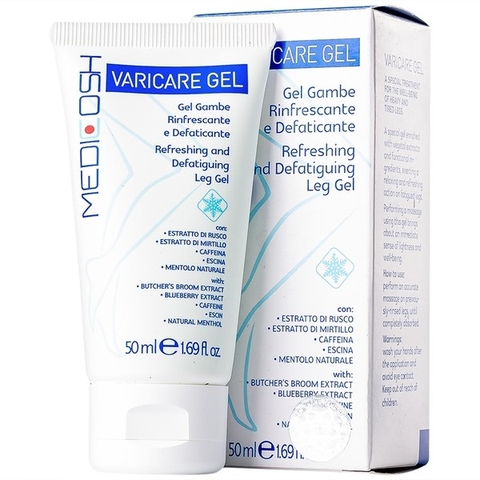 Gel bôi Medicosh Varicare hỗ trợ làm giảm các triệu chứng suy giãn tĩnh mạch (hộp 1 tuýp x 50ml)