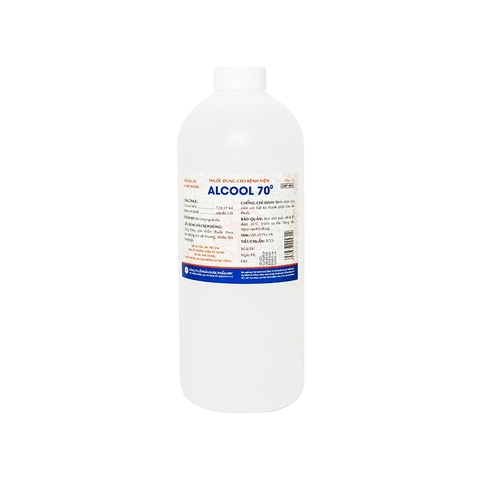 Cồn Alcool 70 độ OPC sát trùng ngoài da (chai 1000ml)