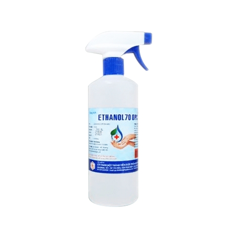 Cồn Alcool 70 độ OPC sát trùng ngoài da (chai 500ml)