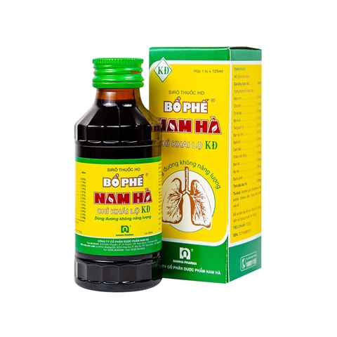 Siro ho bổ phế Nam Hà Chỉ Khái Lộ không đường điều trị ho cảm mạo, ho gió, ho khan (chai 125ml)