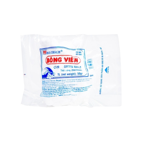 Bông Y Tế Bảo Thạch (gói 50g)