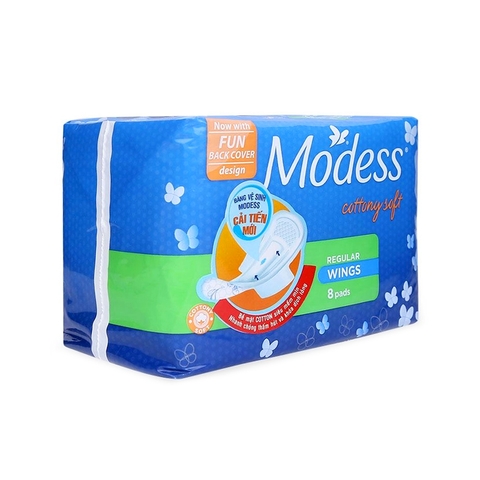 Băng vệ sinh Modess siêu mềm loại dày (gói 8 miếng)