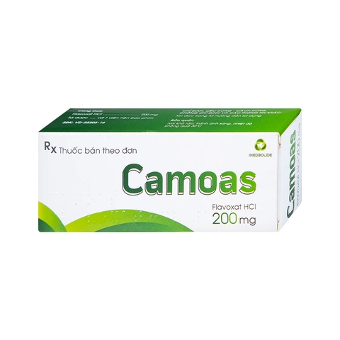 Thuốc Camoas 200mg giảm triệu chứng khó tiểu, tiểu gấp, tiểu đêm (hộp 3 vỉ x 10 viên)