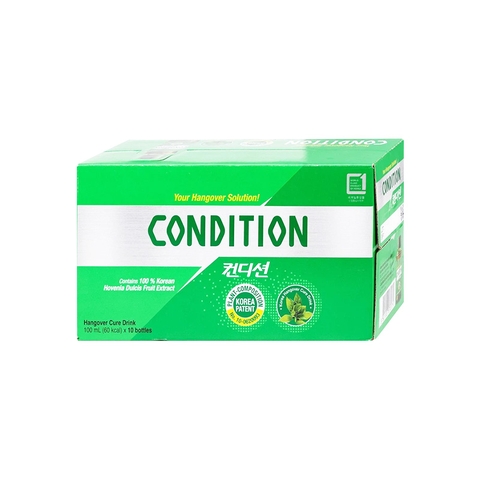 Thực phẩm bảo vệ sức khỏe Condition hỗ trợ giải độc gan, giải rượu (chai 100ml)