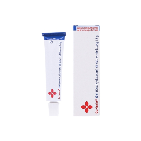 Gel Curiosin phục hồi da, lành vết loét (tuýp 15g)