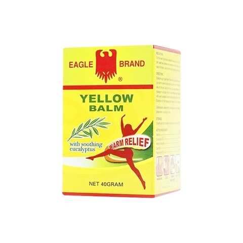 Cao vàng Con Ó Eagle Brand Yellow Balm (1 lọ x 40g)