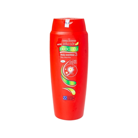 Dầu gội Dược liệu Thái Dương 3 Hoa Đào (chai 200ml)
