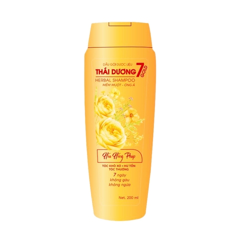 Dầu gội Dược liệu Thái Dương 7 Gold (chai 200ml)