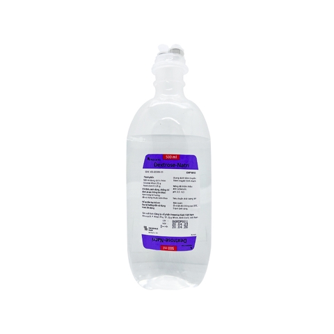 Dung dịch truyền Dextrose-Natri điều trị và dự phòng mất nước (chai 500ml)