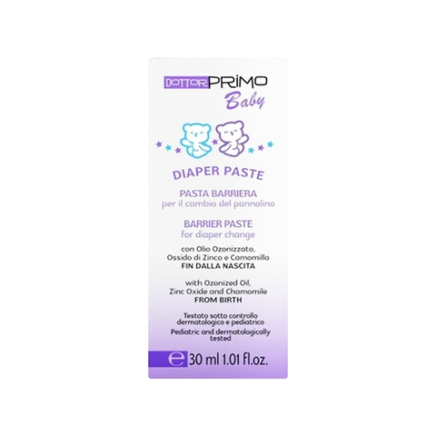 Kem bôi hăm DottorPrimo Diaper Paste cho bé hộp (1 tuýp x 30ml)