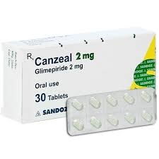 Thuốc Canzeal 2mg điều trị đái tháo đường típ 2 (hộp 3 vỉ x 10 viên)