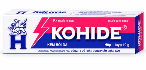Kem Bôi Da Kohide điều trị nhiễm khuẩn da (hộp 1 tuýp x 15 gram)