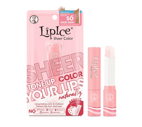 Son Dưỡng Lipice Sheer Color Ardent Hương Dâu (thỏi x 2,4g)