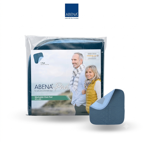 Tấm lót ghế Abena Pad giặt được size 45x45cm chống thấm chống trượt dùng cho xe lăn ghế ngồi (gói x 1 miếng)