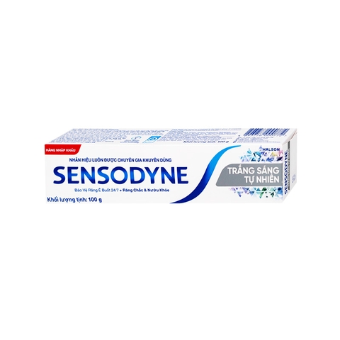 Kem đánh răng Sensodyne Gentle Whitening làm trắng răng tự nhiên (hộp 1 tuýp x 100g)