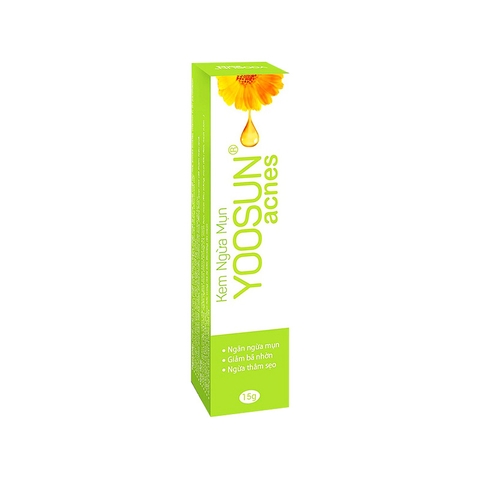 Kem Yoosun Acnes giảm mụn, kiểm soát bã nhờn, làm mờ thâm sẹo (hộp 1 tuýp x 15g)