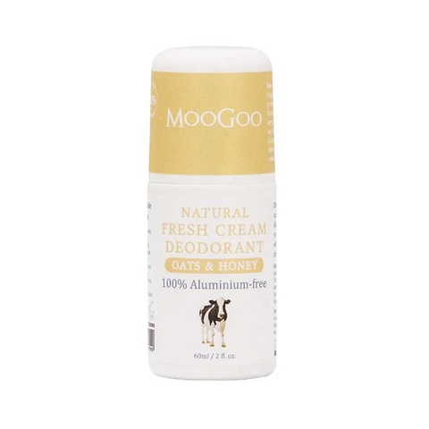 Lăn khử mùi Moogoo yến mạch và mật ong (chai 60ml)