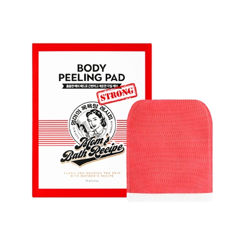 Miếng Tẩy Tế Bào Chết Cơ Thể Mom's Bath Recipe Strong giảm mụn viêm cơ thể  (gói 1 miếng)