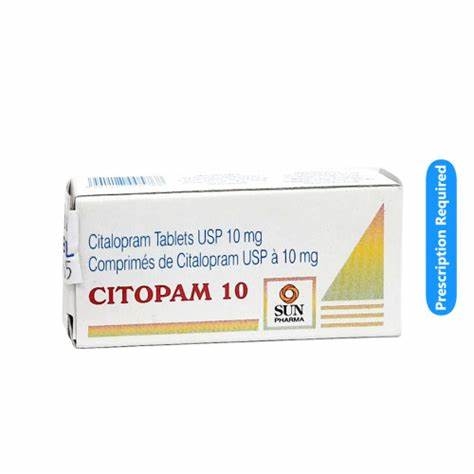 Thuốc Citopam 10mg điều trị trầm cảm, rối loạn hoảng sợ (hộp 3 vỉ x 10 viên)