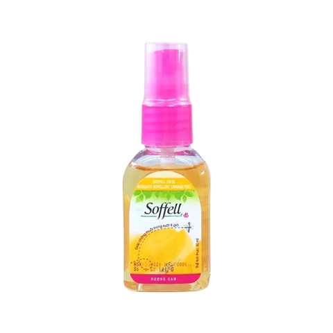 Xịt Chống Muỗi Soffell Hương Cam (chai 30ml)