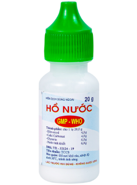 Hỗn dịch dùng ngoài Hồ Nước HDPharma điều trị chàm, nhiễm khuẩn da chai (chai x 20g)