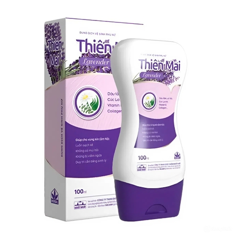 Dung dịch vệ sinh phụ nữ Thiên Mai Lavender (hộp 1 chai x 100ml)