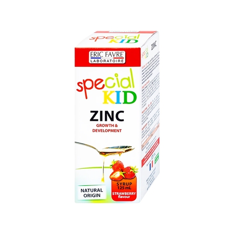 Siro Special Kid Zinc bổ sung kẽm, hỗ trợ tăng sức đề kháng cho trẻ (hộp 1 chai x 125ml)