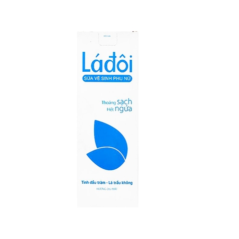 Sữa vệ sinh phụ nữ Lá đôi (200 ml Xanh)