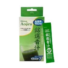 Thực phẩm bảo vệ sức khỏe MEISEN AOJIRU bổ sung lợi khuẩn, giảm táo bón (hộp 7 gói x 3g)