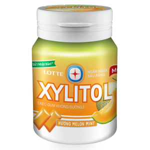 Kẹo gum Xylitol không đường vị Melon Mint (hũ x 55,1g)
