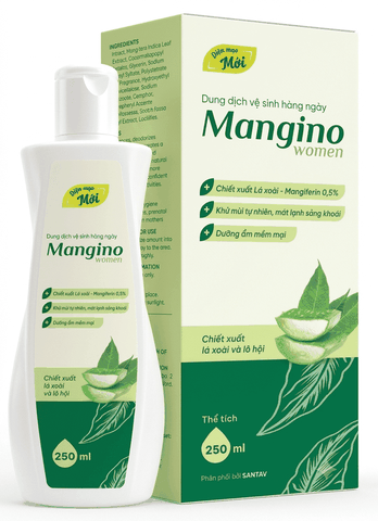 Dung dịch vệ sinh hàng ngày Mangino Women (hộp 1 chai x 250ml)