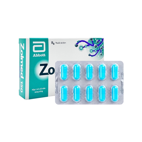 Thuốc Zolmed 150 điều trị nhiễm nấm (hộp 1 vỉ x 1 viên)