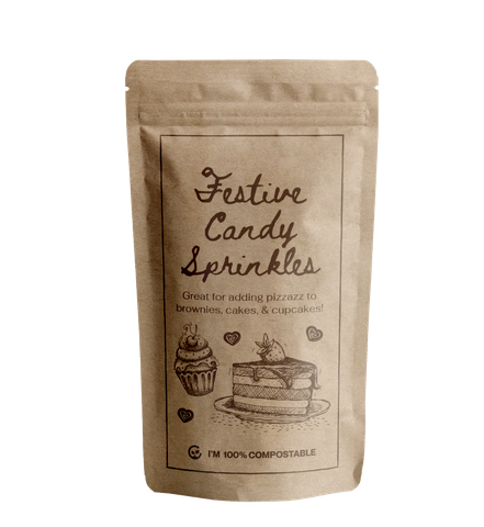 Túi zip giấy - in lưới - set 1000 túi