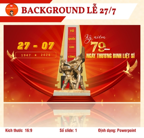 L1 - BACKGROUND LỄ 27 THÁNG 7