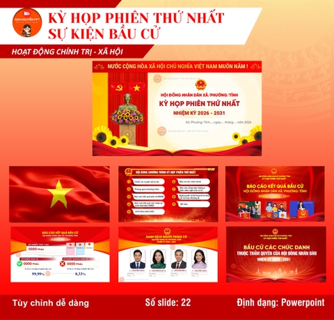 M20 - MẪU SLIDE KỲ HỌP PHIÊN THỨ NHẤT