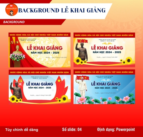KG02 - BACKGROUND LỄ KHAI GIẢNG