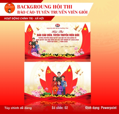TT04 - BACKGROUND HỘI THI BÁO CÁO/TUYÊN TRUYỀN VIÊN GIỎI