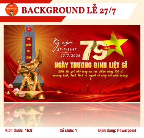 L3 - BACKGROUND LỄ 27 THANG 7