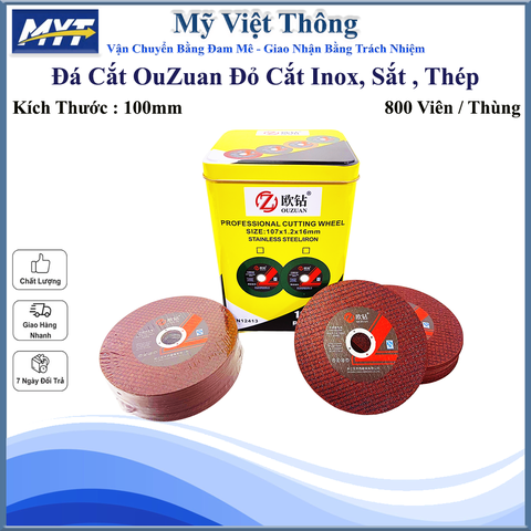 Đá Cắt 100 Đỏ Ouzuan