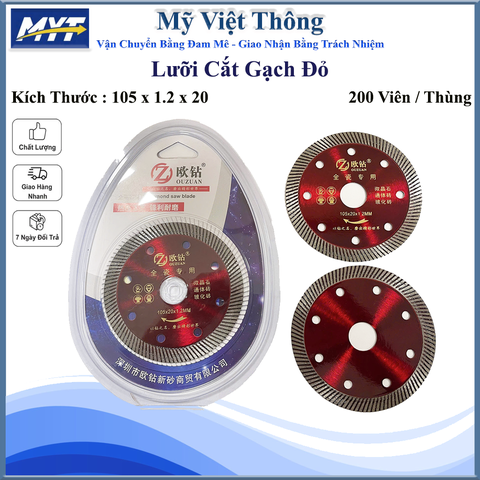 Lưỡi Cắt Gạch 1 Tấc (100mm)
