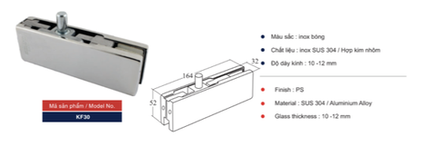Kẹp kính KF30