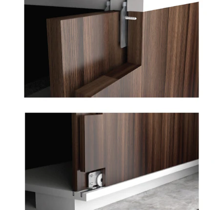 Bộ phụ kiện Hafele không bao gồm ray - SLIDO CLASSIC 50 IF