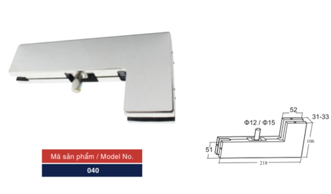 Kẹp kính NEO 040
