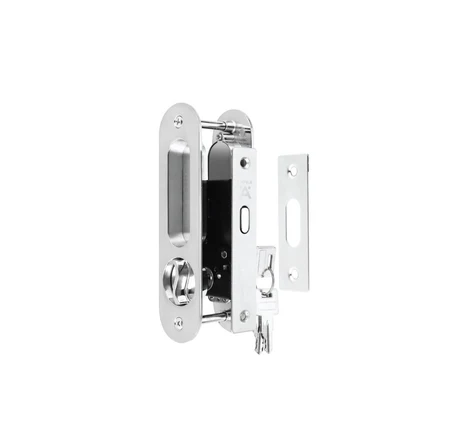 Bộ khóa kèm tay nắm hình oval Hafele