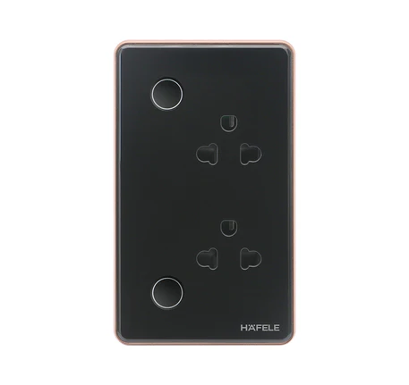 Ổ cắm âm tường thông minh Hafele - HSL-WSS01B/W