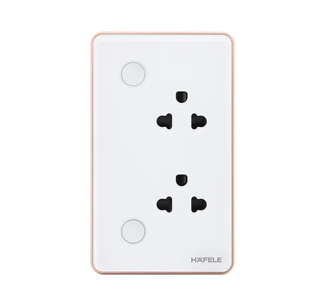 Ổ cắm âm tường thông minh Hafele - HSL-WSS01B/W