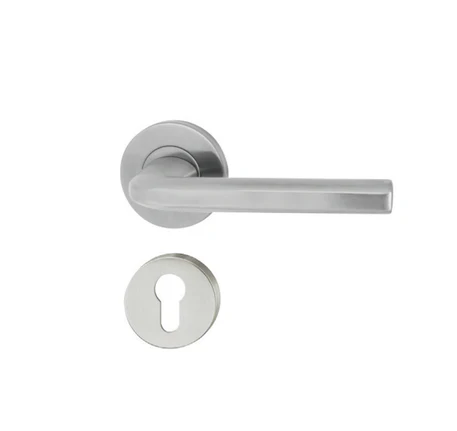 Tay nắm gạt có nắp che cho cửa vệ sinh Hafele - Hình chữ nhật dẹt